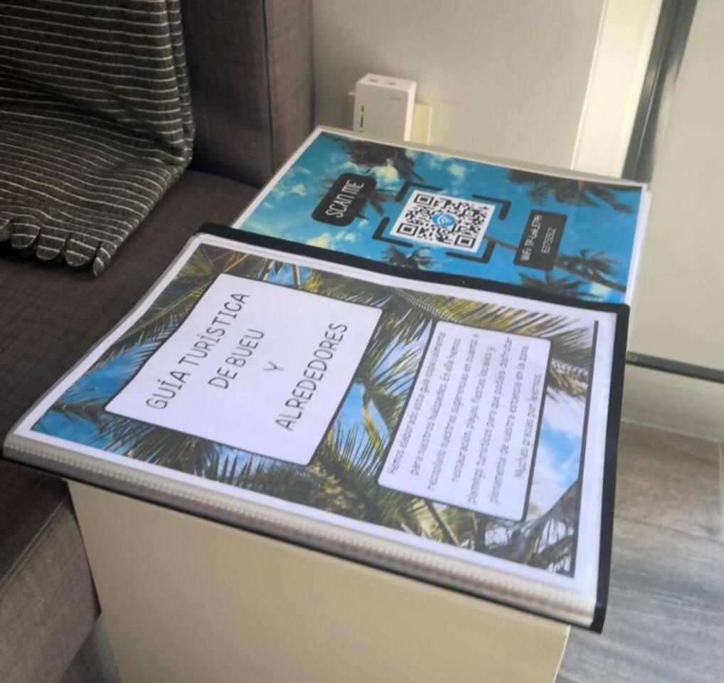 Apartamento Centrico Cerca De La Playa Bueu Eksteriør billede