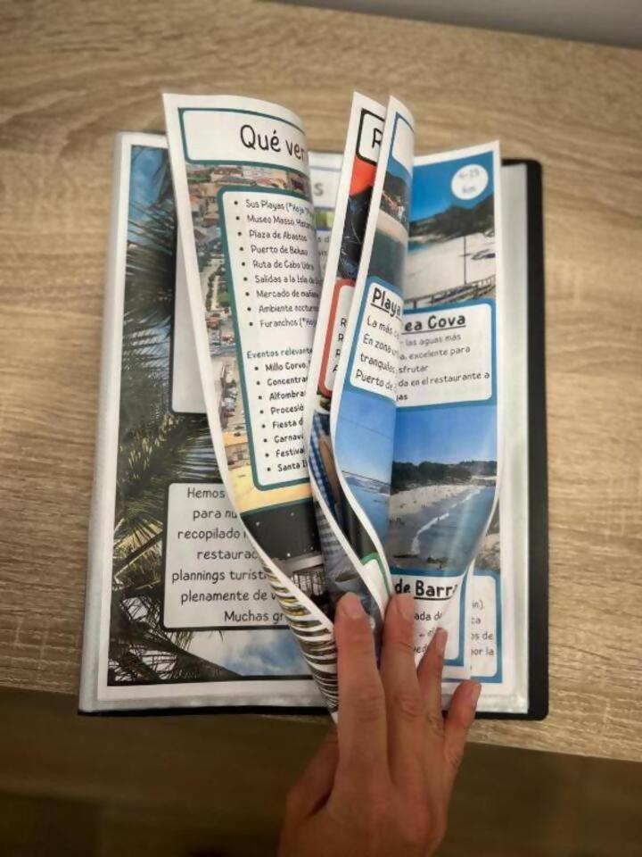 Apartamento Centrico Cerca De La Playa Bueu Eksteriør billede